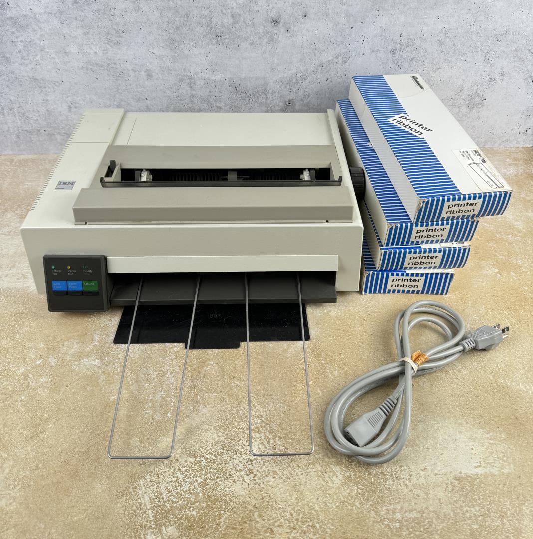 Vintage IBM Proprinter Dot Matrix Printer (1 of 8)