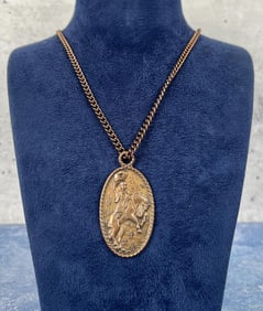 Bell Trading Post Copper Cowboy Necklace