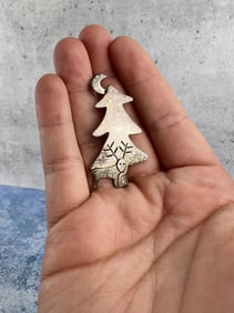 Anne Harvey Sterling Silver Tree Brooch