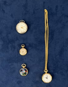 Collection of Pendant Pocket Watches