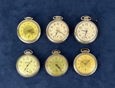 Collection of Westclox Pocket Watches