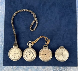 Collection of Westclox Pocket Watches
