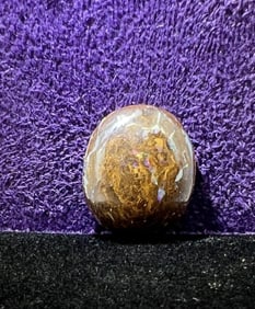 9 Carats of Australian Black Boulder Opal