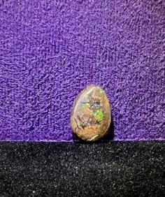 1.85 Carats of Australian Black Boulder Opal