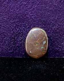 5.85 Carats of Australian Black Boulder Opal