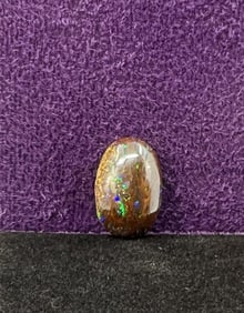 5.3 Carats of Australian Black Boulder Opal