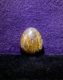 6.7 Carats of Australian Black Boulder Opal