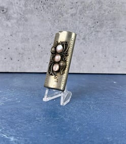 Navajo Nickel Silver Lighter Cover