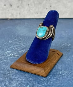 Navajo Sterling Silver Turquoise Ring