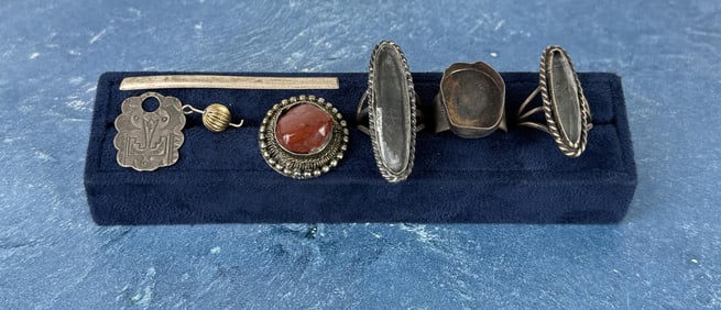 Navajo Sterling Silver Ring Mountings