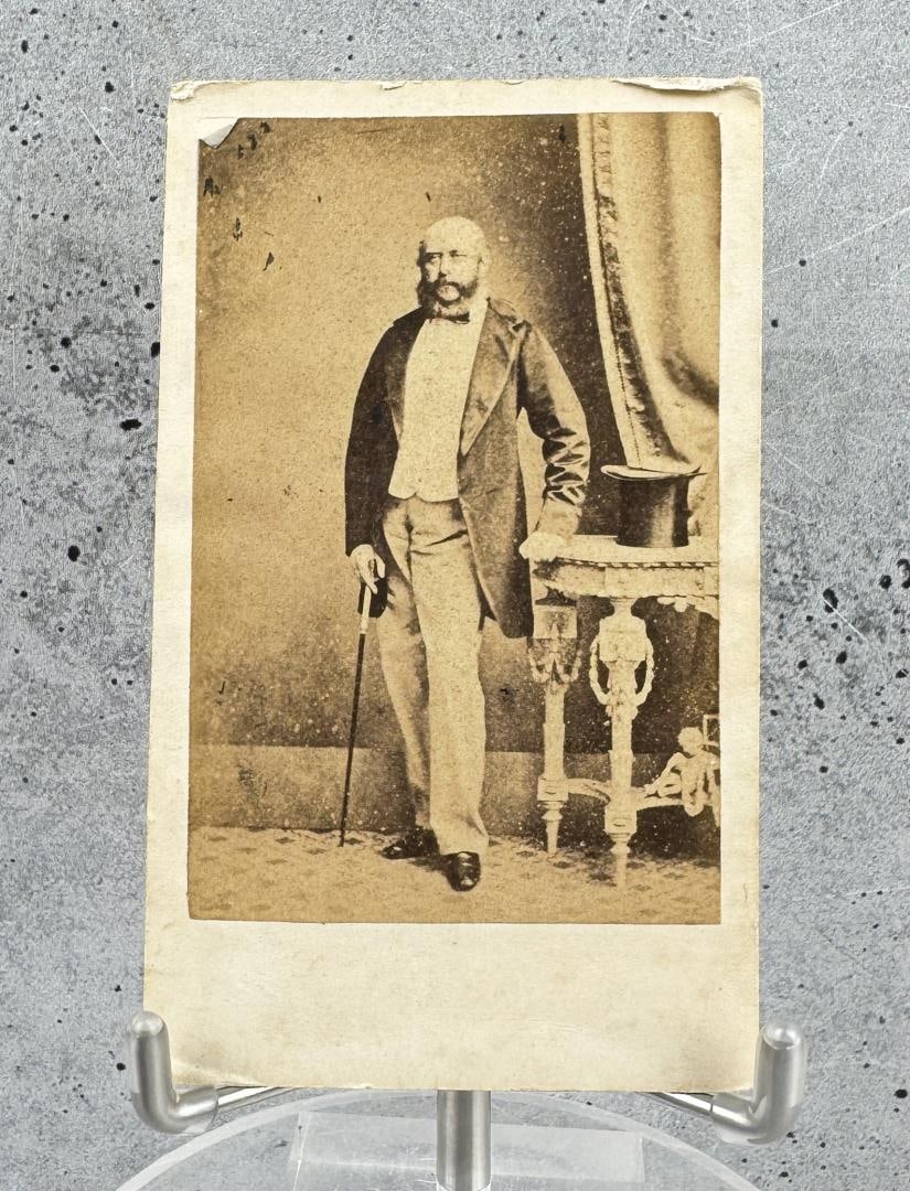 Duke of Cambridge CDV Photo: Prince George William Frederick Charles. 4" by 2 1/4".