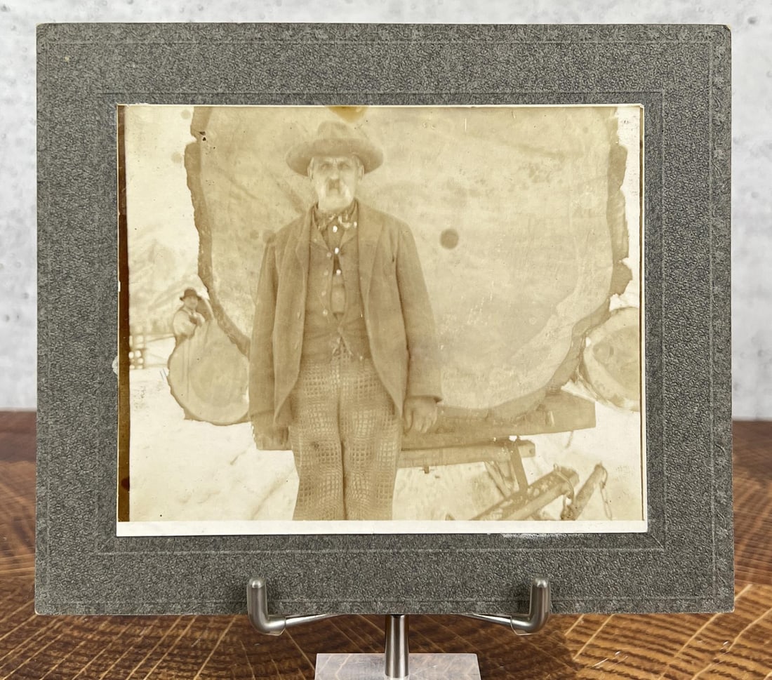Charles Seek Ranch Somers Lumber Co Montana Photo: 5 1/2" by 6 3/8"