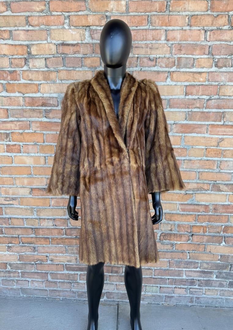 Annis Furs Full Length Mink Coat Jacket (1 of 4)