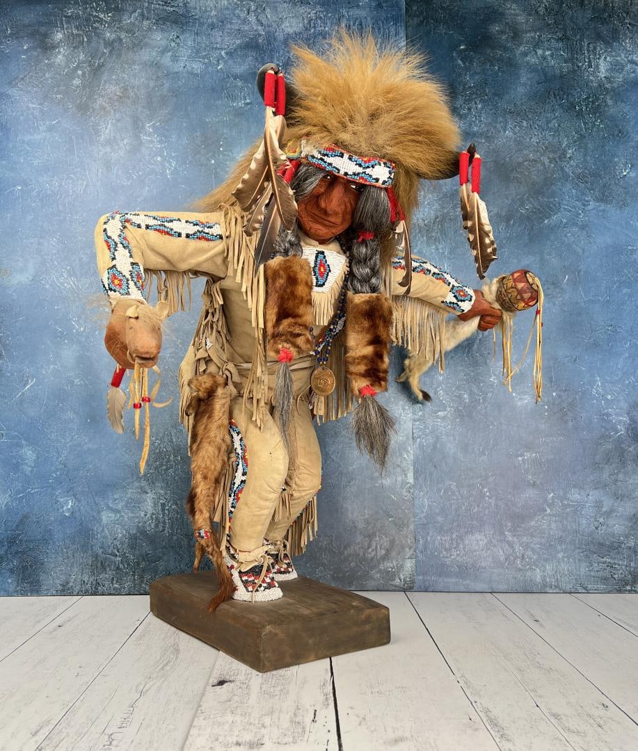 Earla Graham Native American Indian Warrior Doll (1 of 11)