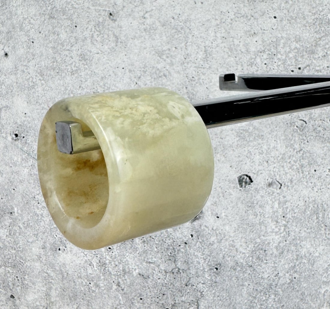 Antique Chinese Jade Archer's Thumb Ring (1 of 4)