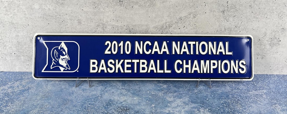 Duke Men's Basketball Champions Metal Sign (1 of 5)