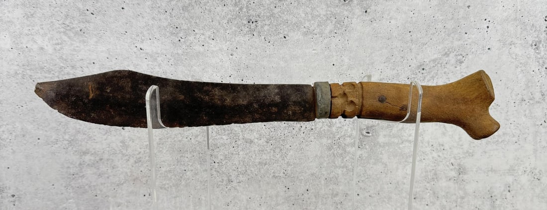 Antique Native American Indian Horn Handle Knife (1 of 3)