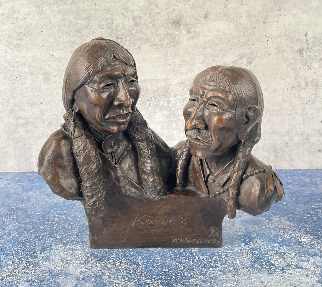 Richard Greeves Kiowa's Indian Bronze (1 of 7)