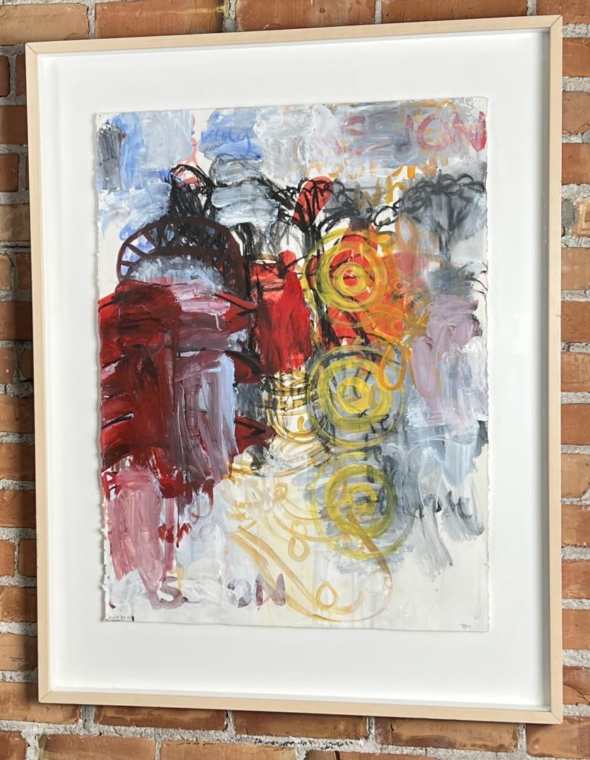 Ann Harrold Taylor Mixed Media Painting (1 of 7)