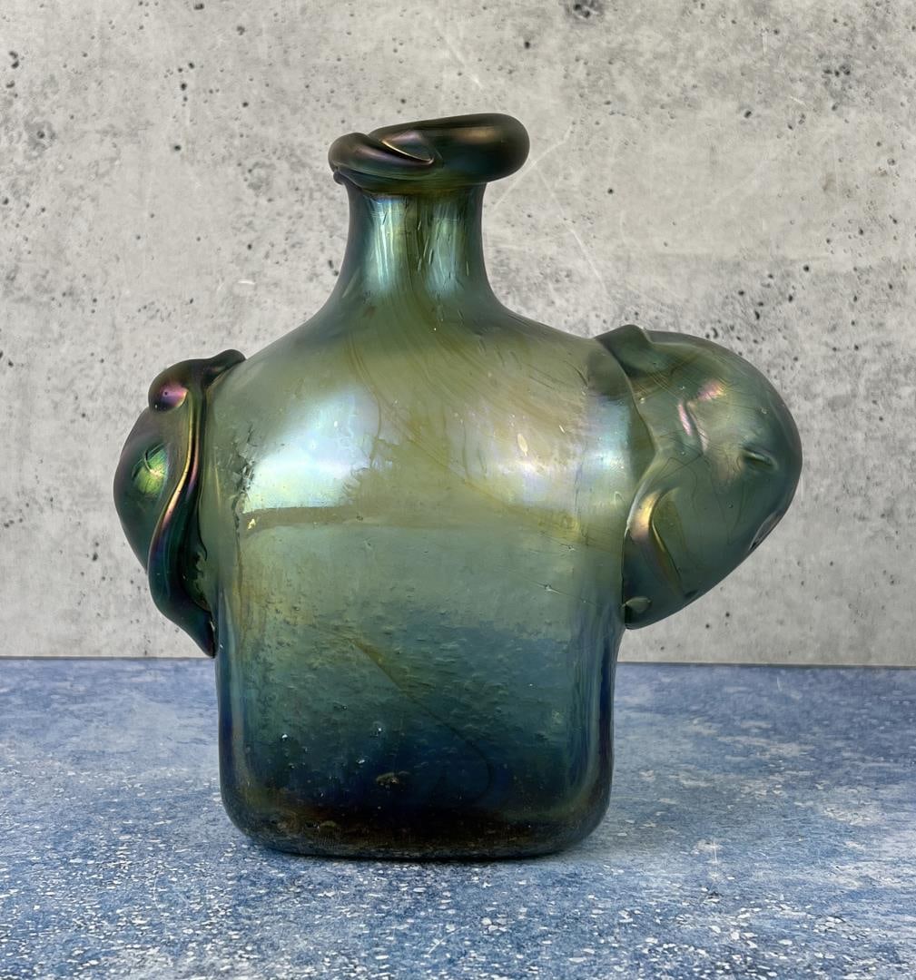 Marvin Lipofsky Art Glass Vase Sculpture (1 of 7)