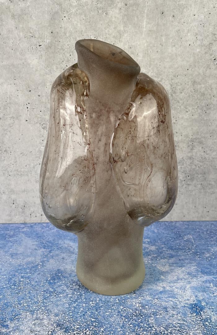 Marvin Lipofsky Art Glass Vase Sculpture (1 of 6)