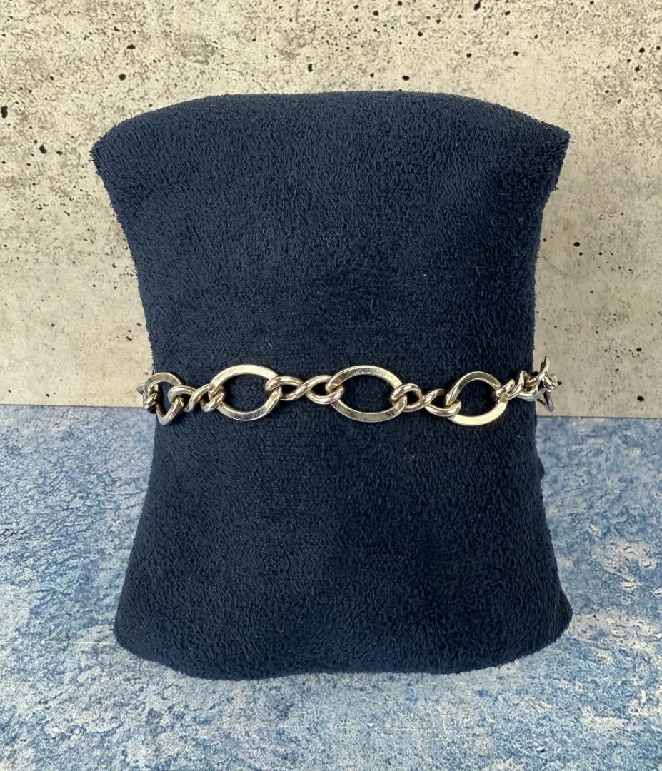 LGB Sterling Silver Link Bracelet (1 of 5)