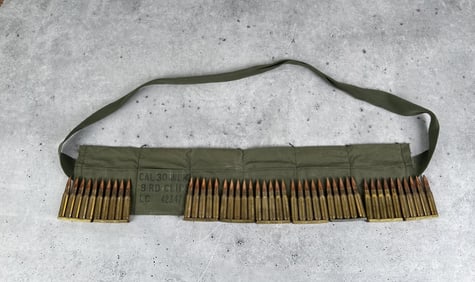 50 Rounds of M2 .30 Rifle Ammo