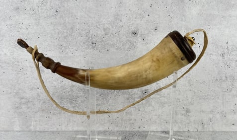 Black Powder Rendezvous Powder Horn