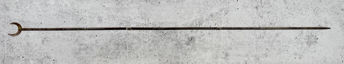 Antique Mughal India Persian Islamic Steel Arrow