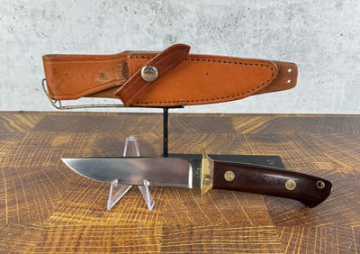 Jimmy Lile Straight Hunter Custom Knife