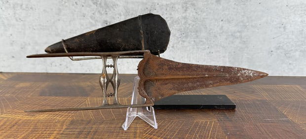 Antique Hand Forged Indian Mughal Katar Dagger