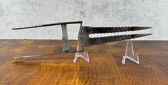 Antique Hand Forged Indian Mughal Katar Dagger