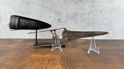 Antique Hand Forged Indian Mughal Katar Dagger