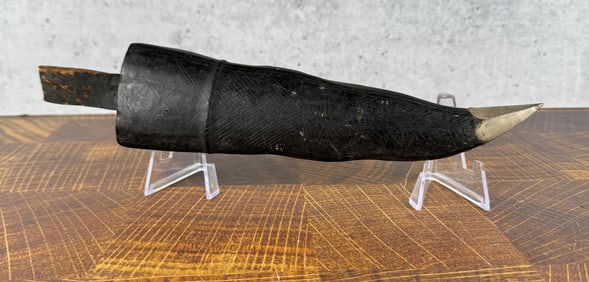 Mughal India Khanjar Knife Scabbard