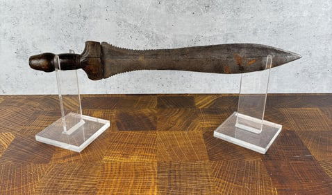 Ivory Coast Africa Baule Tribal Short Sword