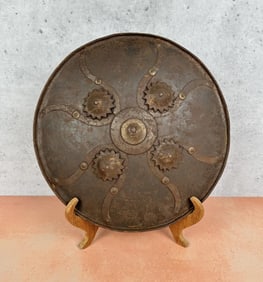 Antique Indo Persian Mughal Dhal Shield