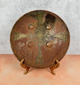 Antique Indo Persian Mughal Dhal Shield