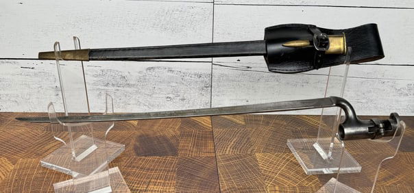 Civil War 1853 British 5-77 Enfield Rifle Bayonet