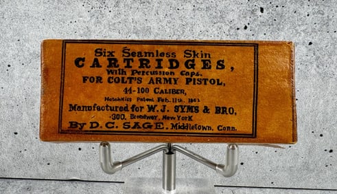 Civil War Package Of Colt Army Pistol Cartridges