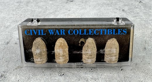 Civil War Bullets Fort Harrison Virginia