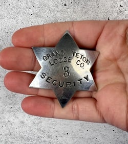 Grand Teton Lodge National Park Badge