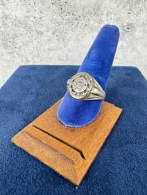 WW2 US Coast Guard Sterling Silver Ring