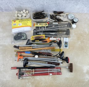 Collection of Gun Cleaning Tools