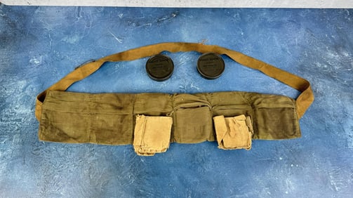 Ammo Bandolier and Rations