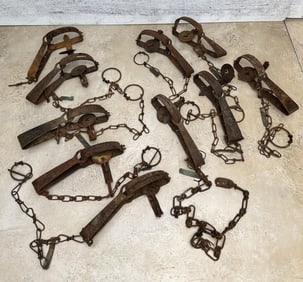 Montana Ranch Used Victor Traps