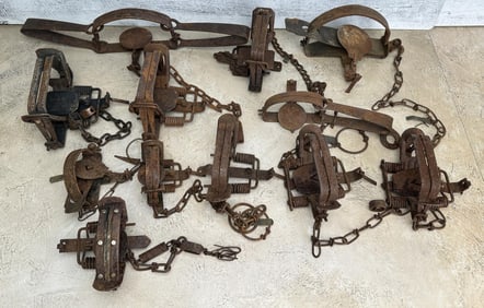 Collection of Montana Ranch Used Traps