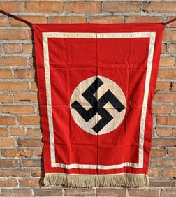 WW2 German NSDAP Podium Flag Banner