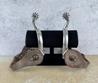 Montana Ranch Used Cowboy Spurs