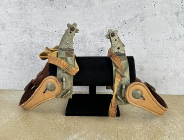 Montana Ranch Used Cowboy Spurs