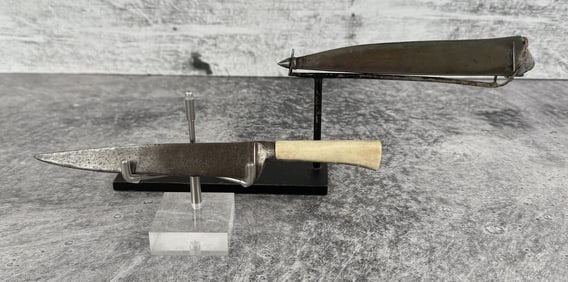 Antique Mughal India Kard Knife Dagger